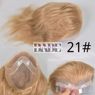 Human Hair Toupee For Men image 26