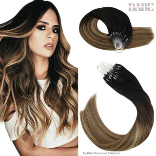 Aly Babe Micro Loop Human Hair Extensions image 10