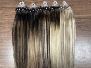 Aly Babe Micro Loop Human Hair Extensions image 1