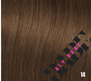 Genius Weft Hair Extensions – 22” Double Drawn – #60 Light Blonde Soft light blonde for natural, dimensional installs.