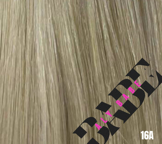 Genius Weft Hair Extensions – 22” Double Drawn – #60 Light Blonde Soft light blonde for natural, dimensional installs.