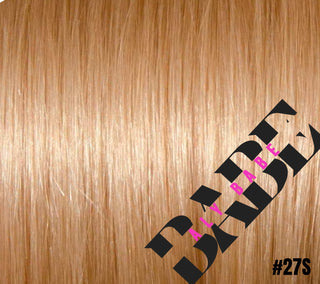 Genius Weft Hair Extensions – 22” Double Drawn – 2B