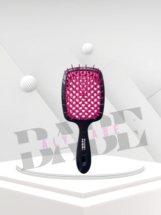 Aly Babe™ Hot Pink Detangler Brush