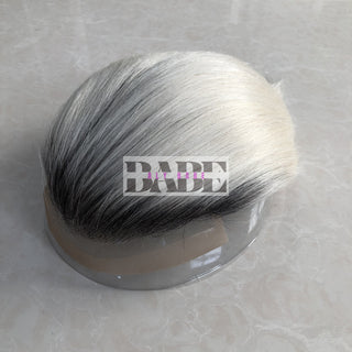 Human Hair Toupee For Men image 21