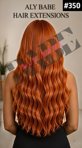 Genius Weft Hair Extensions – 22” Double Drawn – #350