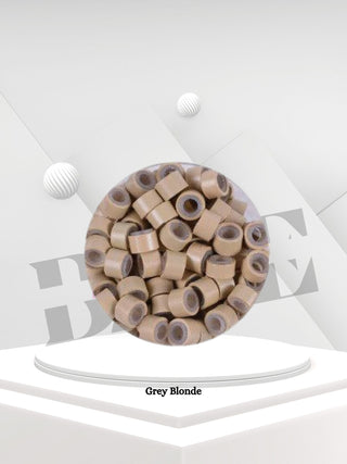 Aly Babe Micro Rings 500pcs 2.5mm without Silicone for Hair Extensions 7 Colors