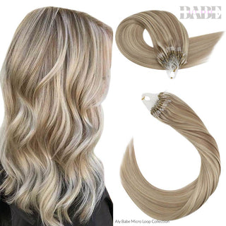 Aly Babe Micro Loop Human Hair Extensions image 12