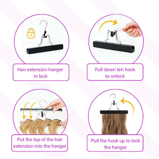 Aly Babe Hair Hangers for hair extensions image 5