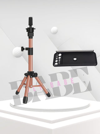  Aly Babe™ Hair Extensions Rack Holder – Salon & Barber Professional Wig &