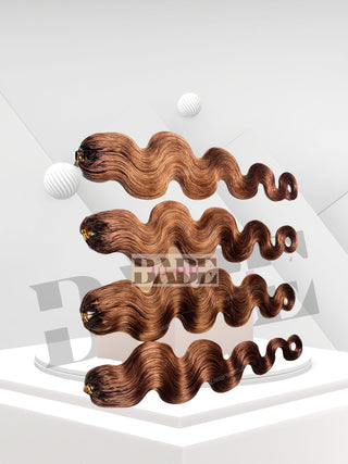 Aly Babe Body Wave Feather Crochet Hair Extension