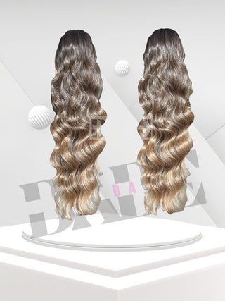 Aly Babe's 28 Inches Long Weave Ponytail