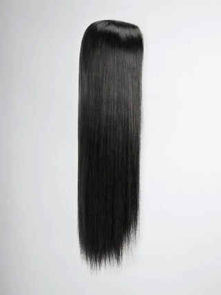 Aly Babe™ 13x4 & 13x6 Bone Straight Human Hair Wigs – 40 Inch HD Transparent image 3