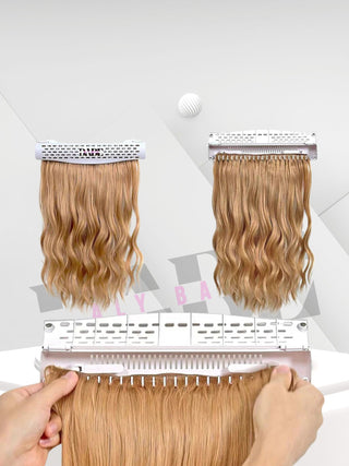 Aly Babe Hair Extensions Rack Holder for Washing and Styling Extensions