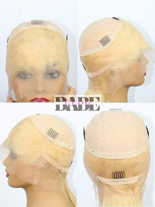 Aly Babe™ Ombre Brown Blonde 13x6 Virgin Hair Wig image 6