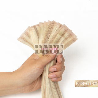 Invisible Twin Tabs Mirco Loop Hair Extensions image 5