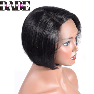 Aly Babe™ 13x2 Short Pixie Cut Human Hair Wig image 2