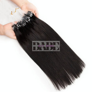 Aly Babe Premium Micro Loop  Human Hair Extensions image 0