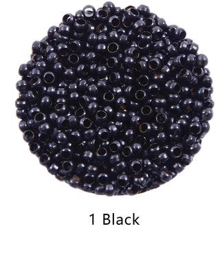 Aly Babe  Micro Rings 500pcs 2.5mm without Silicone for Hair Extensions 7 Colors image 7