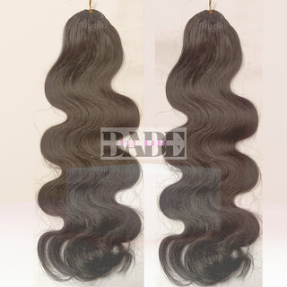 Aly Babe Body Wave Feather Crochet Hair Extension image 8