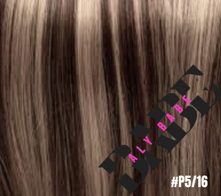 Aly Babe Hair ExtensionsGenius Weft Hair Extensions –22 Double Drawn p5/16