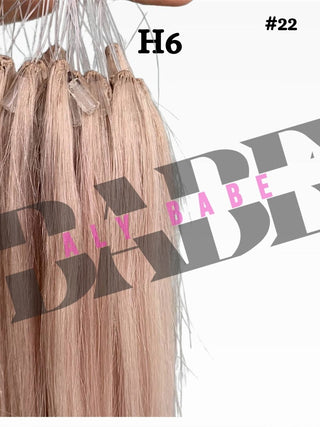 H6 Feather Hair Extensions – Lightweight – #22