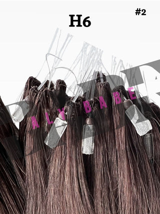 H6 Feather Hair Extensions – Lightweight – #2