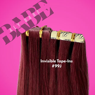 Invisible Tape-In Hair Extensions – Seamless Install – #99J