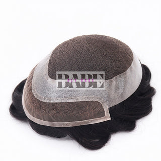 Human Hair Toupee For Men image 7