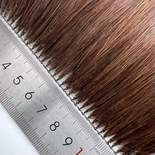 Feather Weft Hair Extensions – Lightweight – #60 Bright Blonde (100 Grams)
