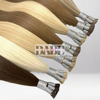 Aly Babe Hair Extensions Virgin Itip Collection image 3