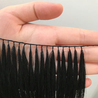 Feather Weft Hair Extensions – Lightweight – #60 Bright Blonde (100 Grams)