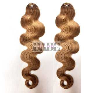 Aly Babe Body Wave Feather Crochet Hair Extension image 9