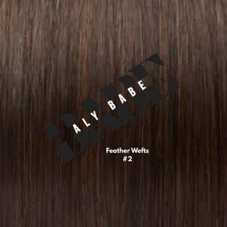 Feather Weft Hair Extensions – Lightweight Volume – #4